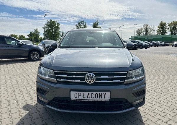 Volkswagen Tiguan Allspace cena 78900 przebieg: 198000, rok produkcji 2018 z Brzeszcze małe 407